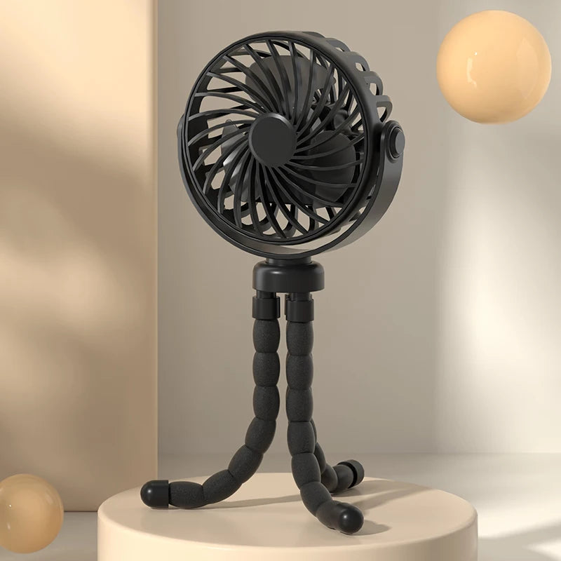 Rechargeable Portable Desktop Table Mini Fan
