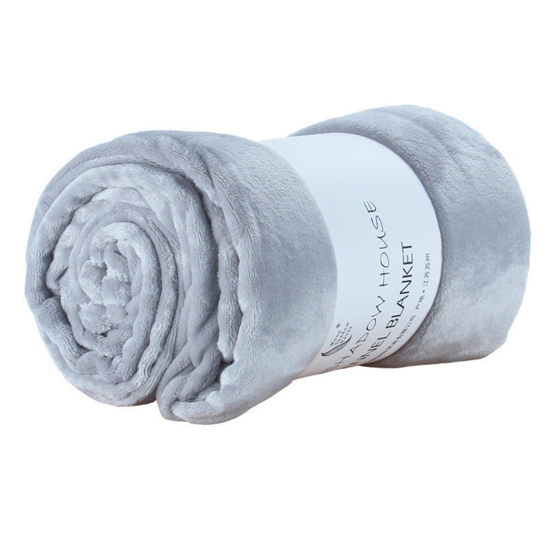 Luxury Thick Coral Fleece and Flannel Blanket