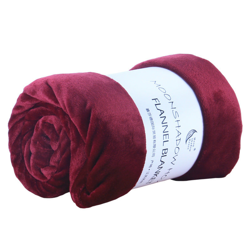 Luxury Thick Coral Fleece and Flannel Blanket