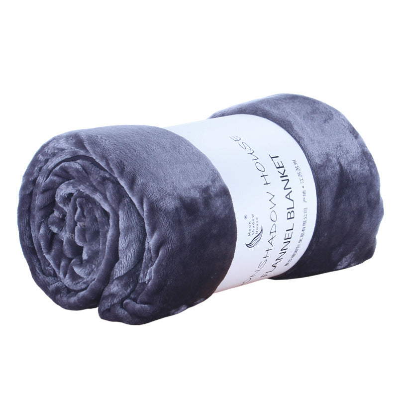 Luxury Thick Coral Fleece and Flannel Blanket