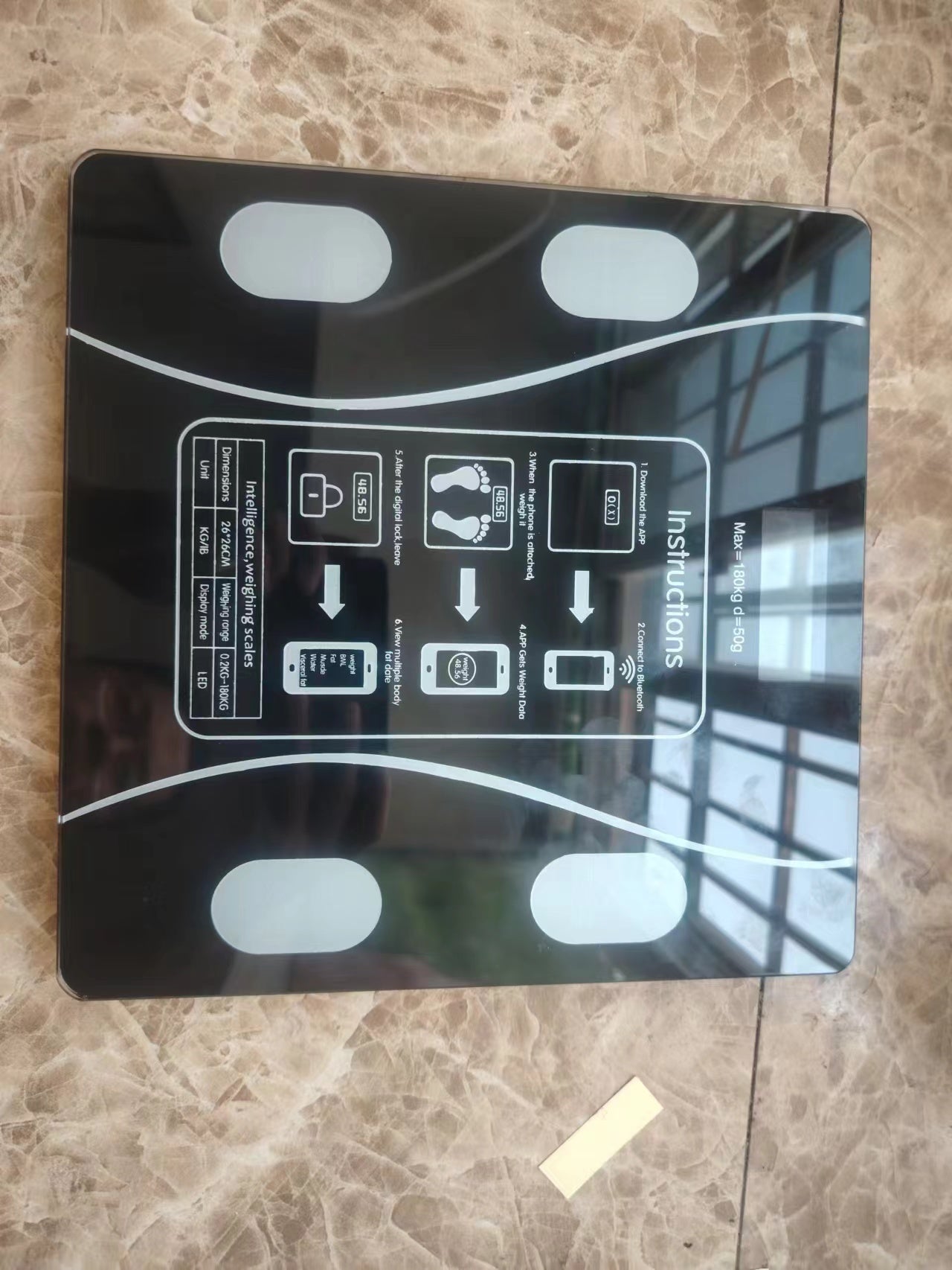 Smart Digital Body Weight & Fat Scale with App for Fitness, BMI & Health Tracking