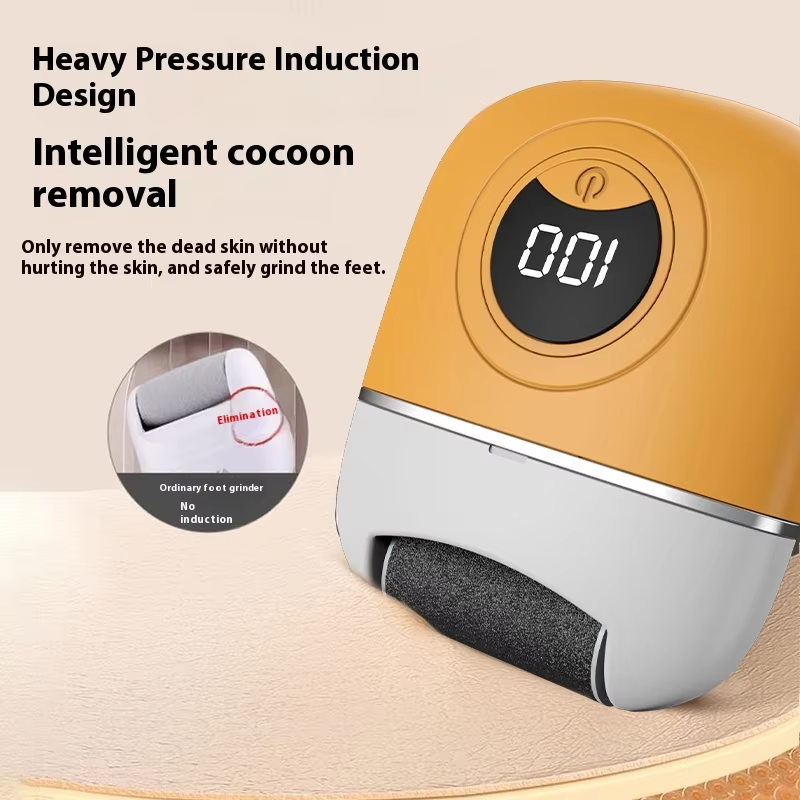 Electric Foot Grinder Callus Remover - Salon-Smooth Feet at Home (With 3 Heads)