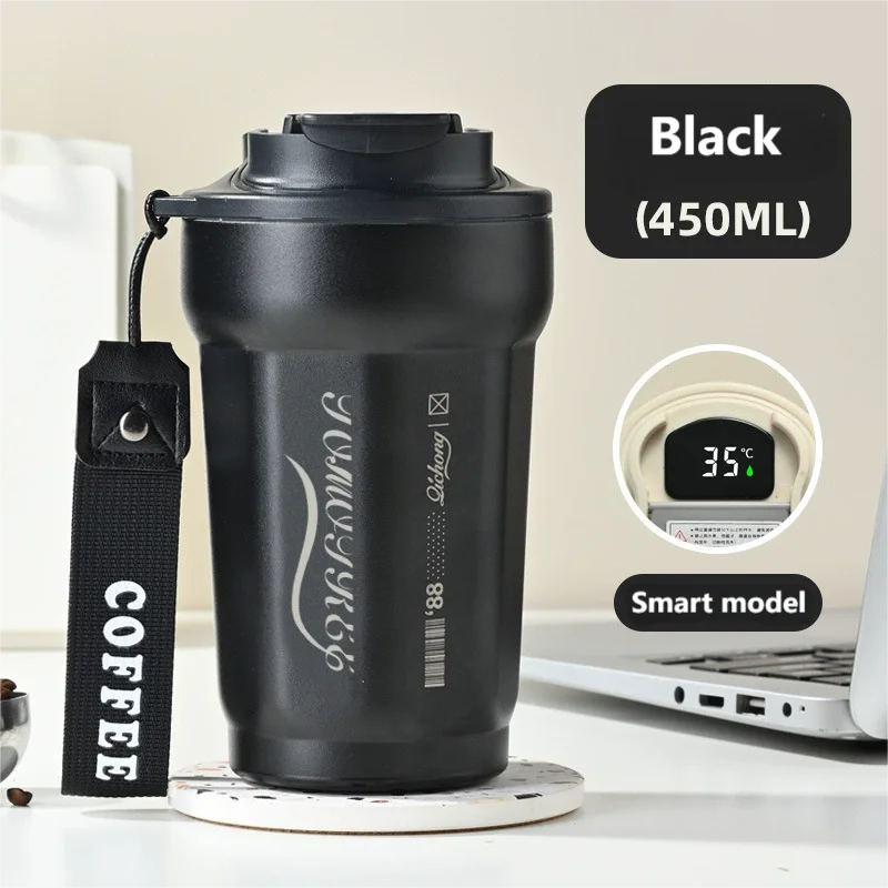 Smart Double Wall 316 stainless Steel Octagonal Coffee Cup
