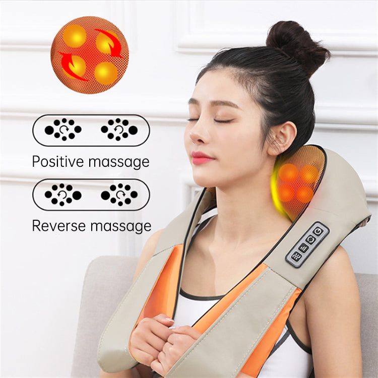 Deep Tissue Shiatsu Heated Neck & Shoulder Massager