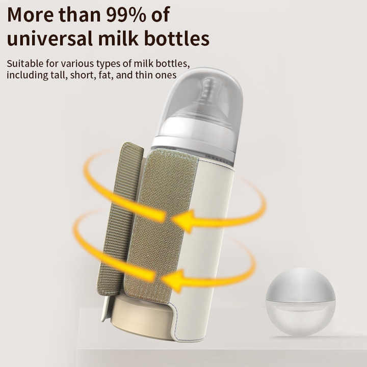 Chauffe-biberon USB rechargeable à chauffage rapide