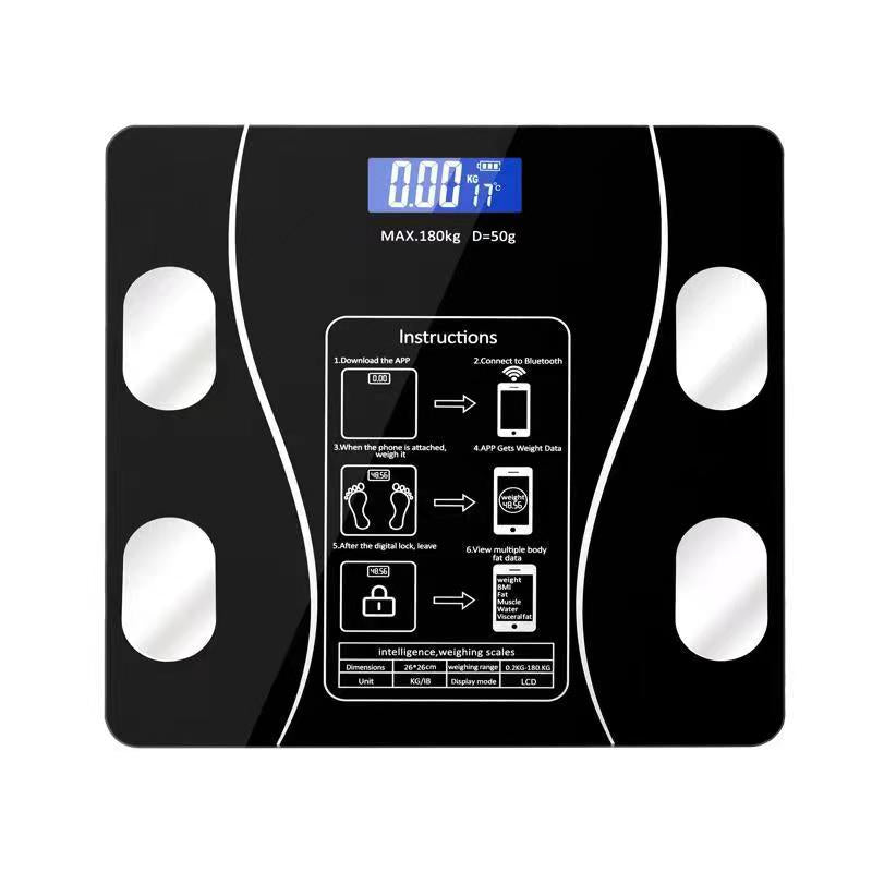 Smart Digital Body Weight & Fat Scale with App for Fitness, BMI & Health Tracking