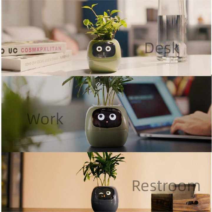Jardinière intelligente à arrosage automatique avec 7 capteurs