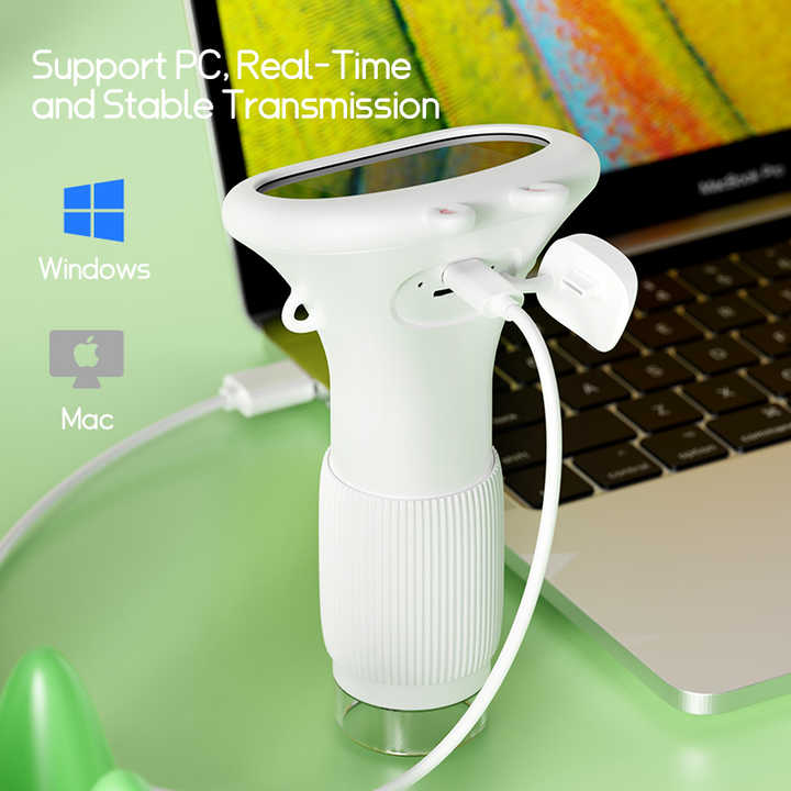Microscope numérique portable 1000X pour enfants avec écran