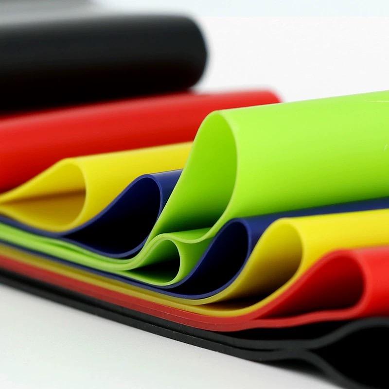 Fabric Resistance Bands Set - Portable 5-Level Loop Workout Bands (With Color Box and Manual)
