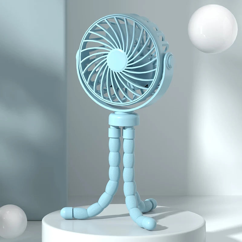 Rechargeable Portable Desktop Table Mini Fan