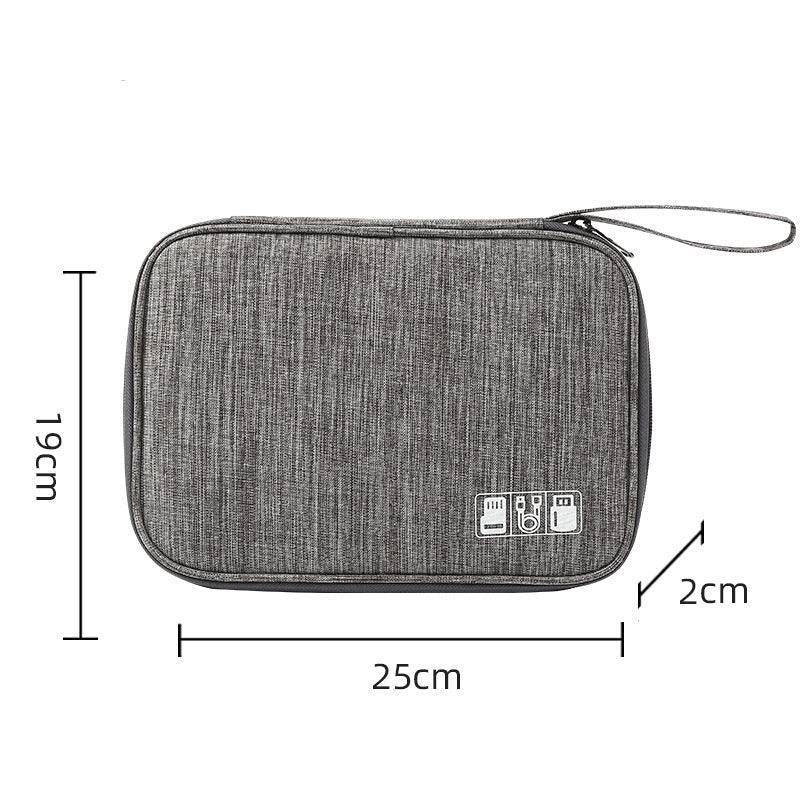 Multi-Functional Waterproof Digital Accessories Organizer Bag for Travel & Work
