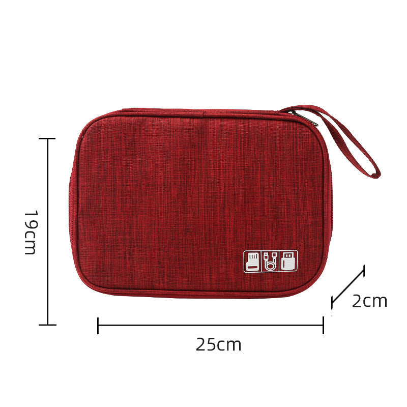 Multi-Functional Waterproof Digital Accessories Organizer Bag for Travel & Work
