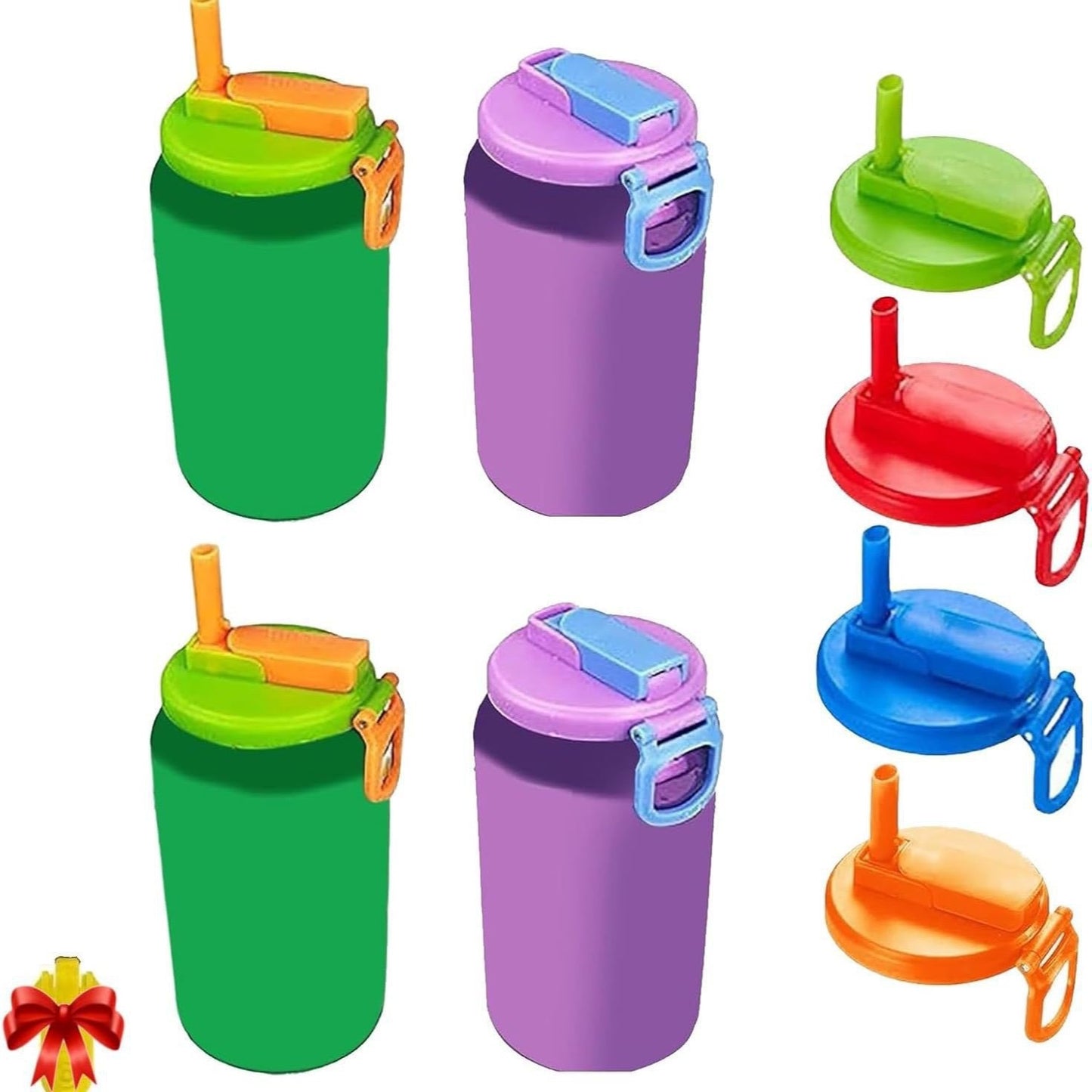 CansStraws Soda Can Covers straw lid plastic crafts