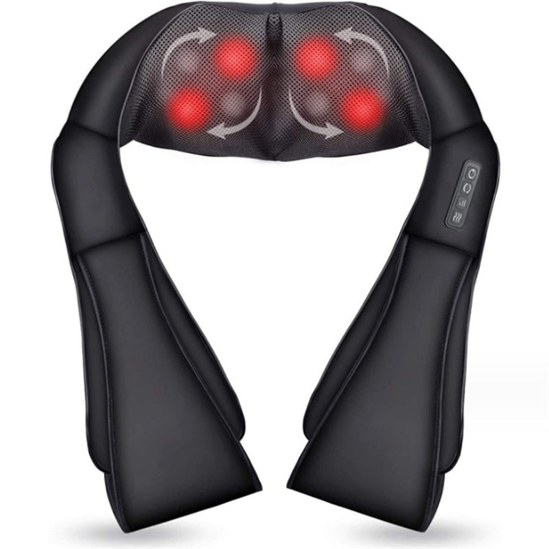 Deep Tissue Shiatsu Heated Neck & Shoulder Massager