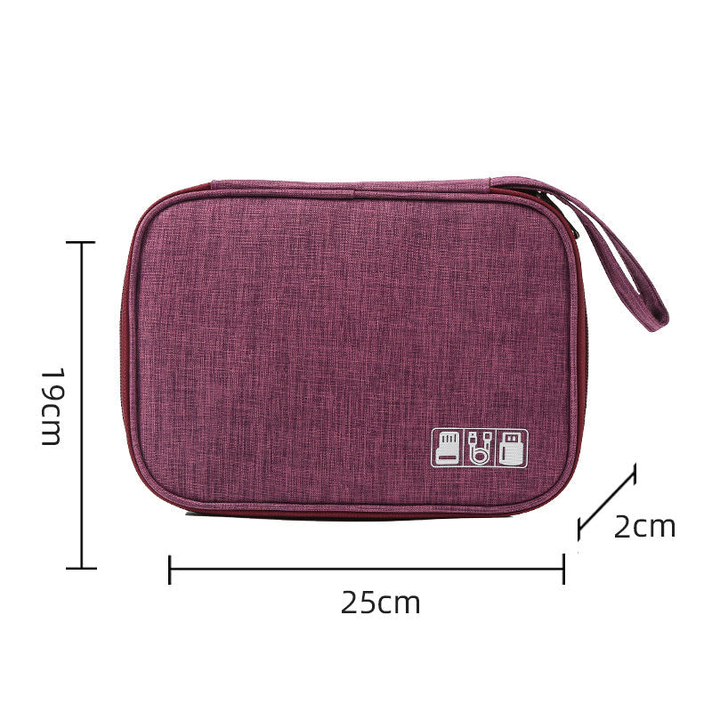 Multi-Functional Waterproof Digital Accessories Organizer Bag for Travel & Work