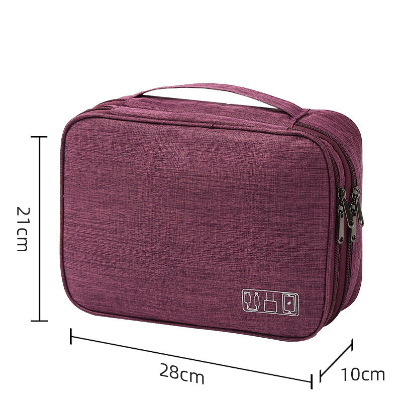 Multi-Functional Waterproof Digital Accessories Organizer Bag for Travel & Work