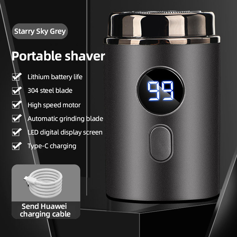 Mini rasoir électrique portable pour hommes