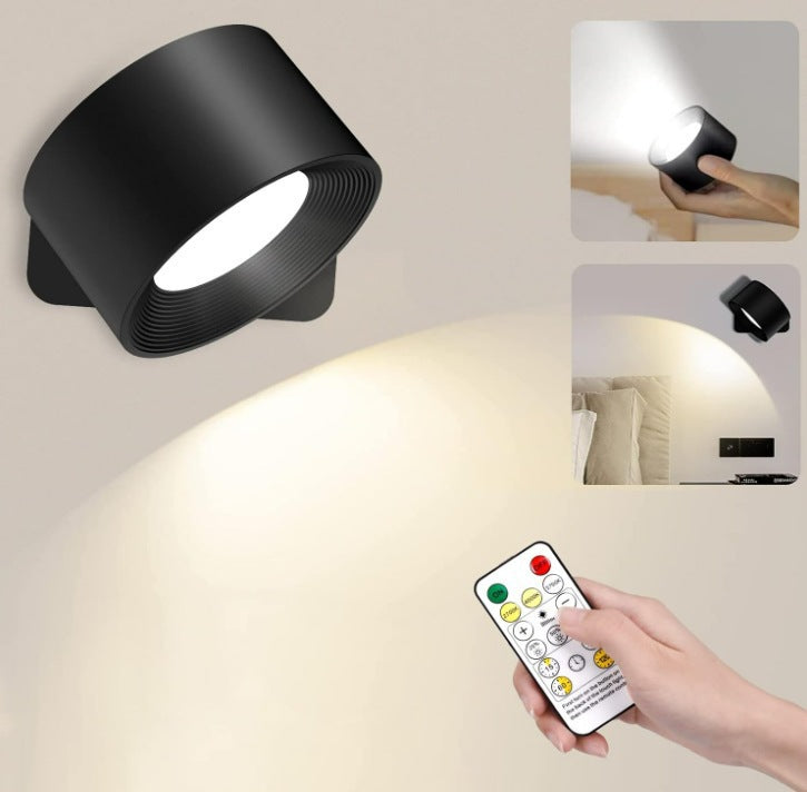 Applique murale magnétique LED rechargeable à 360°