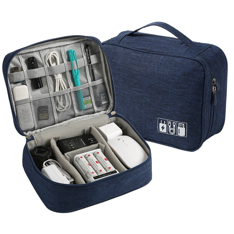 Multi-Functional Waterproof Digital Accessories Organizer Bag for Travel & Work