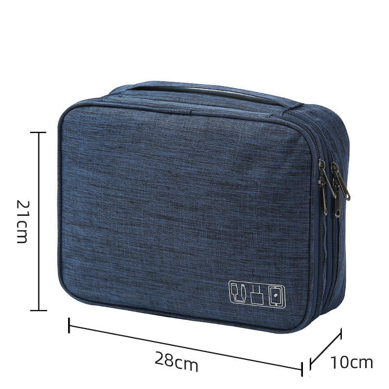 Multi-Functional Waterproof Digital Accessories Organizer Bag for Travel & Work