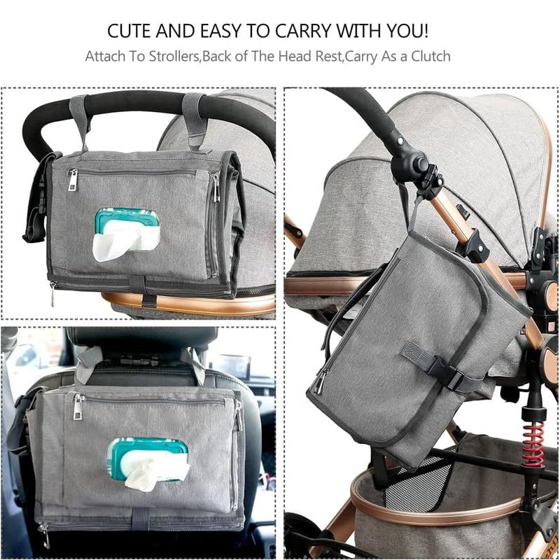 Portable Waterproof Baby Diaper Changing Pad