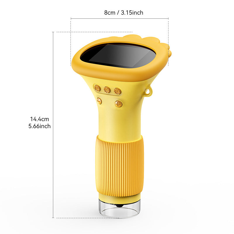 Microscope numérique portable 1000X pour enfants avec écran