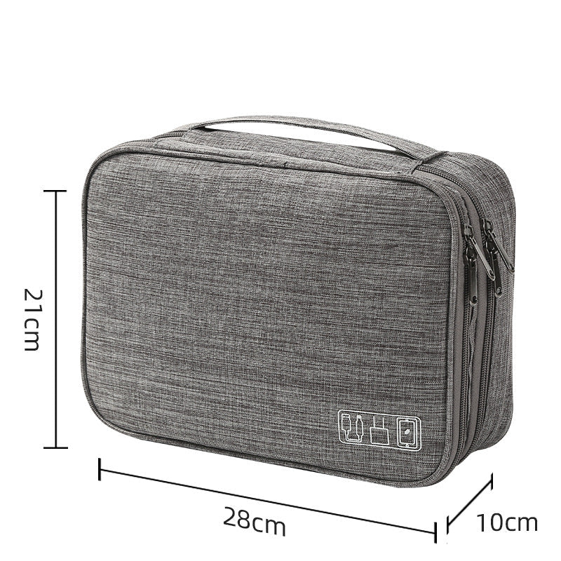 Multi-Functional Waterproof Digital Accessories Organizer Bag for Travel & Work