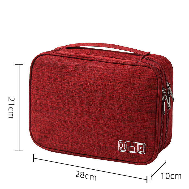 Multi-Functional Waterproof Digital Accessories Organizer Bag for Travel & Work