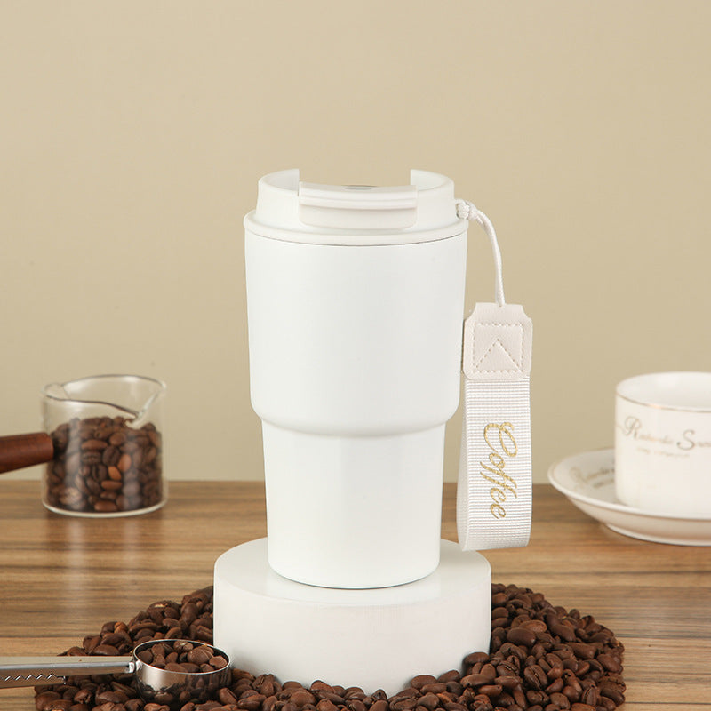 Smart Double Wall 316 stainless Steel Octagonal Coffee Cup