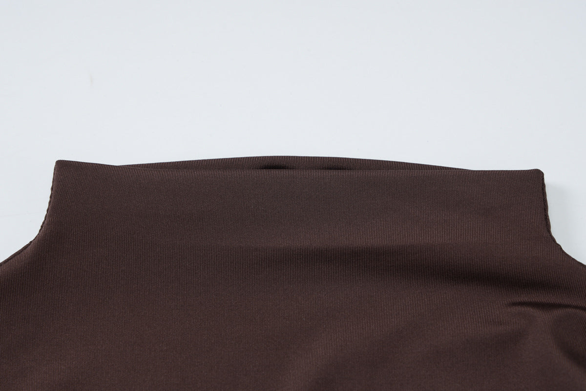 Pleated Elysian Draped Asymmetrical Dress