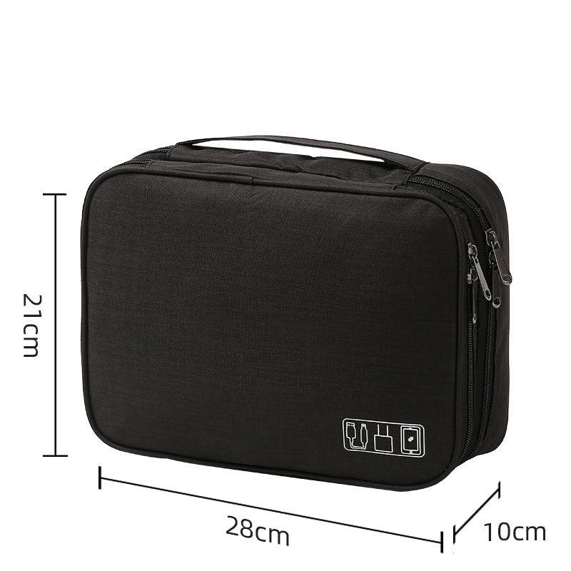Multi-Functional Waterproof Digital Accessories Organizer Bag for Travel & Work