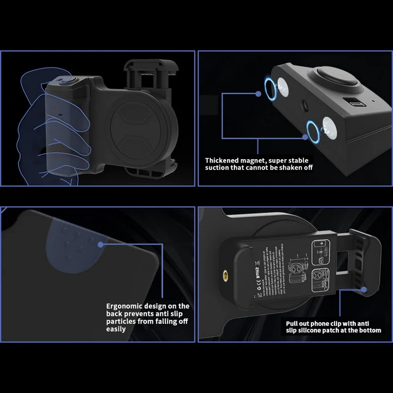 Stabilisateur de caméra sans fil pour le vlogging et la vidéo