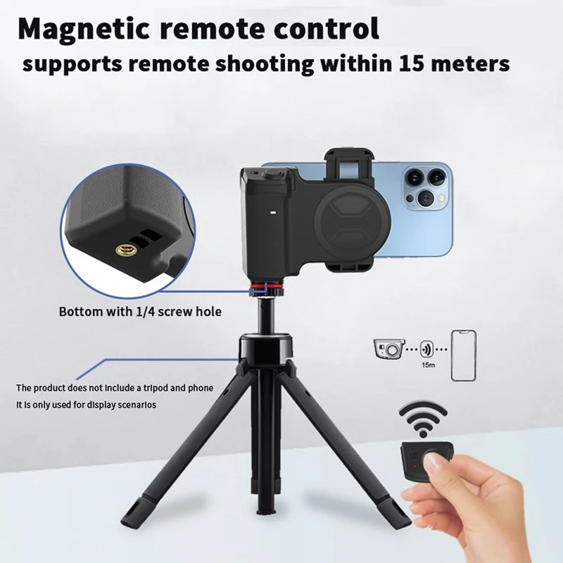Stabilisateur de caméra sans fil pour le vlogging et la vidéo