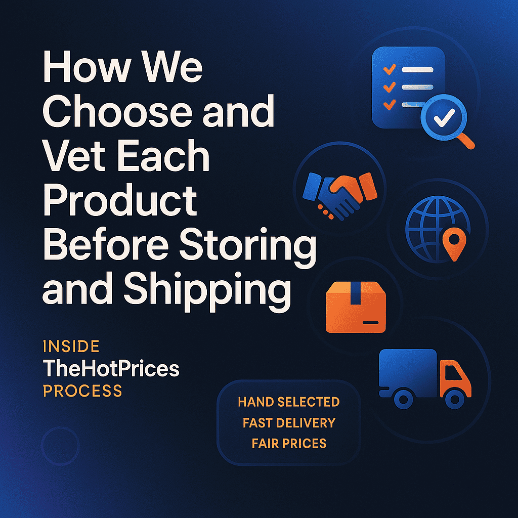 how we do our vetting process at thehotprices.com
