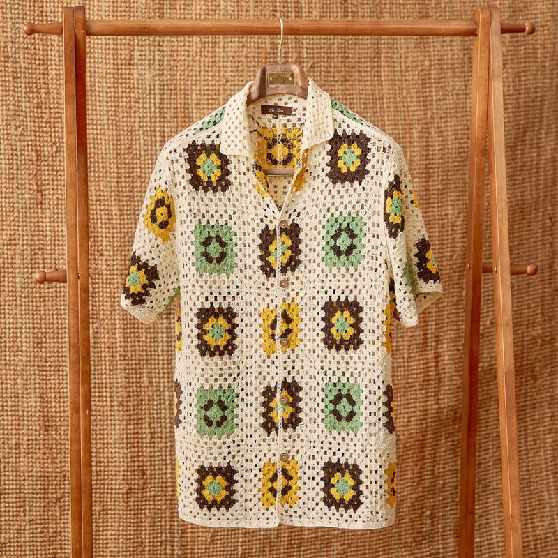 Gehäkeltes Openwork-Shirt – leicht, atmungsaktiv, kühl im Sommer