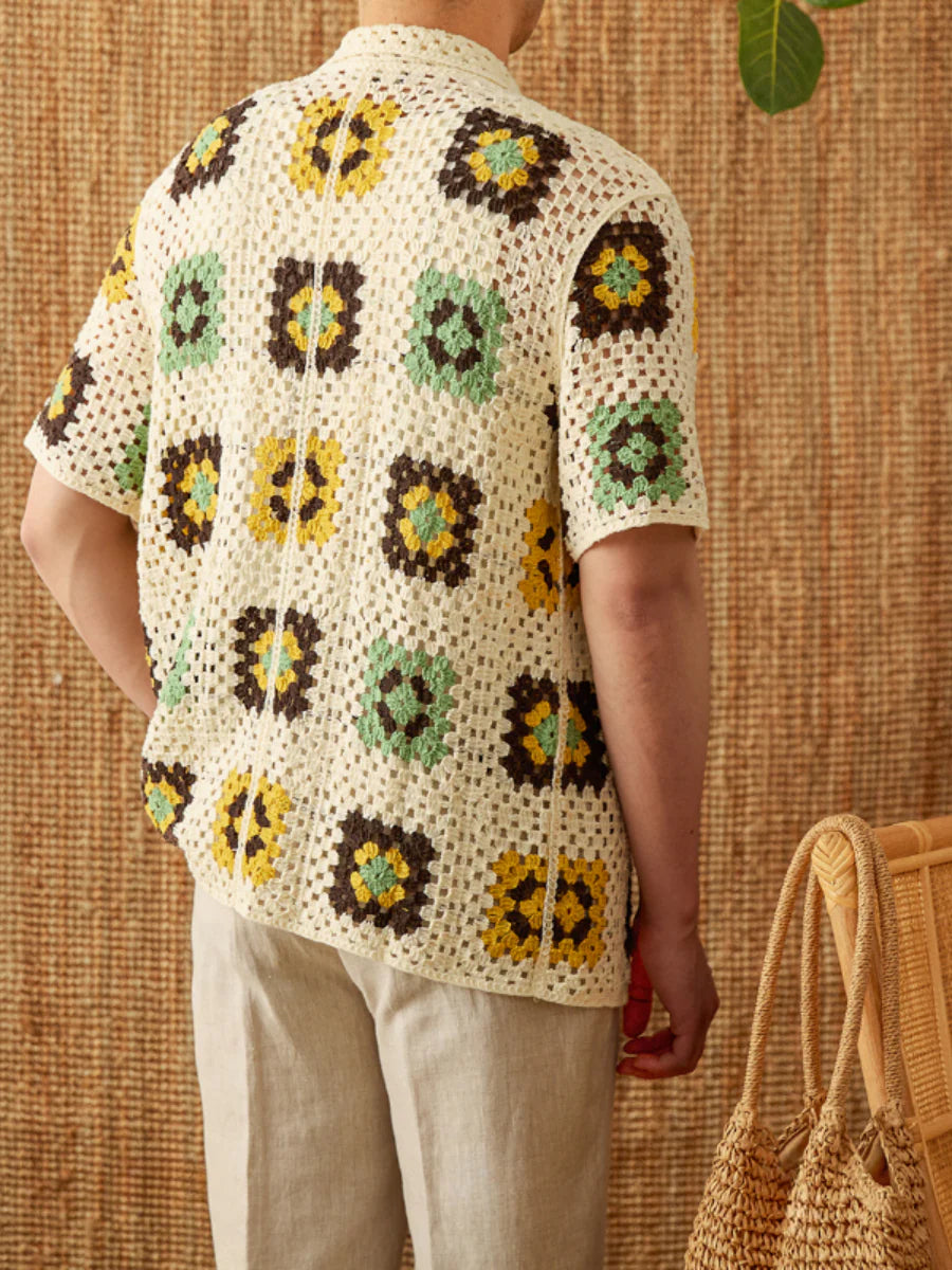Gehäkeltes Openwork-Shirt – leicht, atmungsaktiv, kühl im Sommer