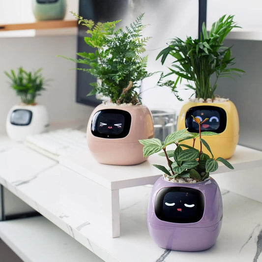 Smart AI Self-Watering Planter with 7 Sensors