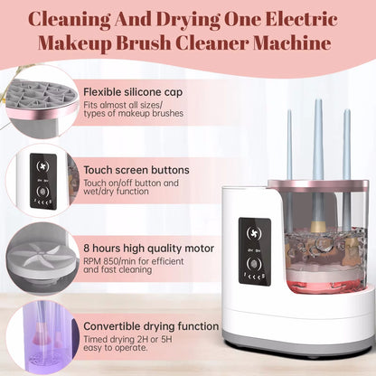 3-in-1 Electric Makeup Brush Cleaner & Dryer