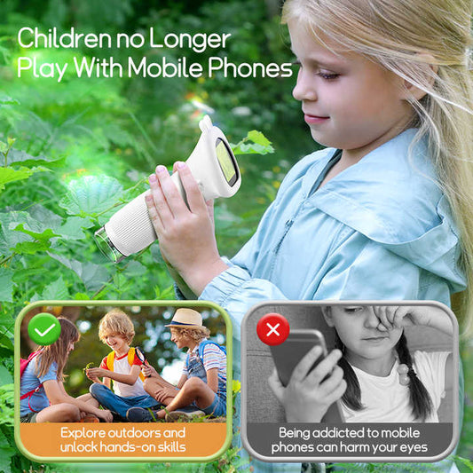 Kids 1000X Portable Digital Microscope with Screen