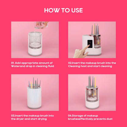3-in-1 Electric Makeup Brush Cleaner & Dryer
