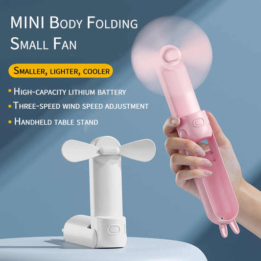 Portable Foldable USB Rechargeable Mini Fan