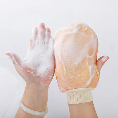 Korean Painless Deep Exfoliating Glove Set, Reusable Spa Mitt Set (Unisex)