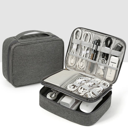 Multi-Functional Waterproof Digital Accessories Organizer Bag for Travel & Work