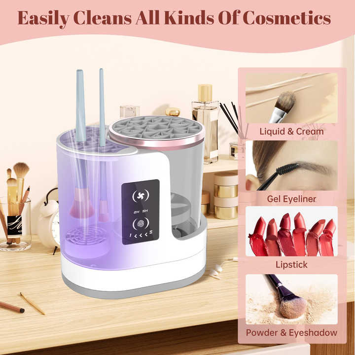 3-in-1 Electric Makeup Brush Cleaner & Dryer