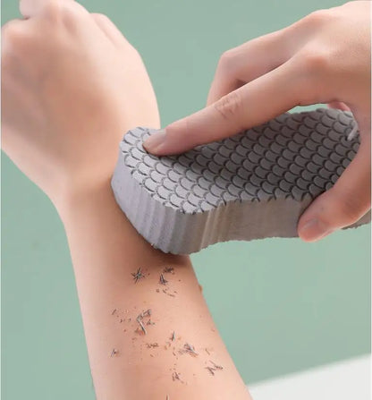 Painless Exfoliation 3D Fish-Scale Bath Sponge - Ultra Soft Texture (For Babies & Adults)