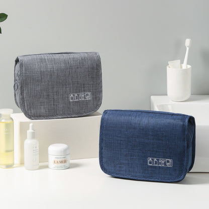 Waterproof Foldable Hanging Travel Toiletry Bag for Men & Women