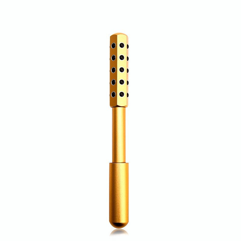 Germanium-Gesichtsroller – Entschlackung und Modellierung, 30/40-Knoten-Sechskantkopf, für die Anti-Aging-Gesichtsmassage zu Hause