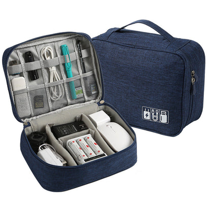 Multi-Functional Waterproof Digital Accessories Organizer Bag for Travel & Work