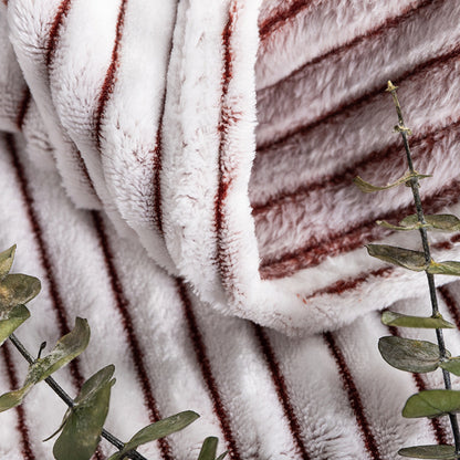 Premium Soft Fleece & Knitted Throw Blanket