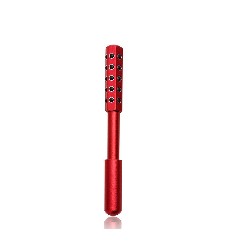 Germanium-Gesichtsroller – Entschlackung und Modellierung, 30/40-Knoten-Sechskantkopf, für die Anti-Aging-Gesichtsmassage zu Hause